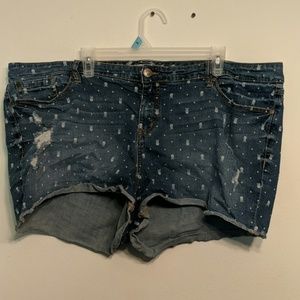 Torrid Jean shorts